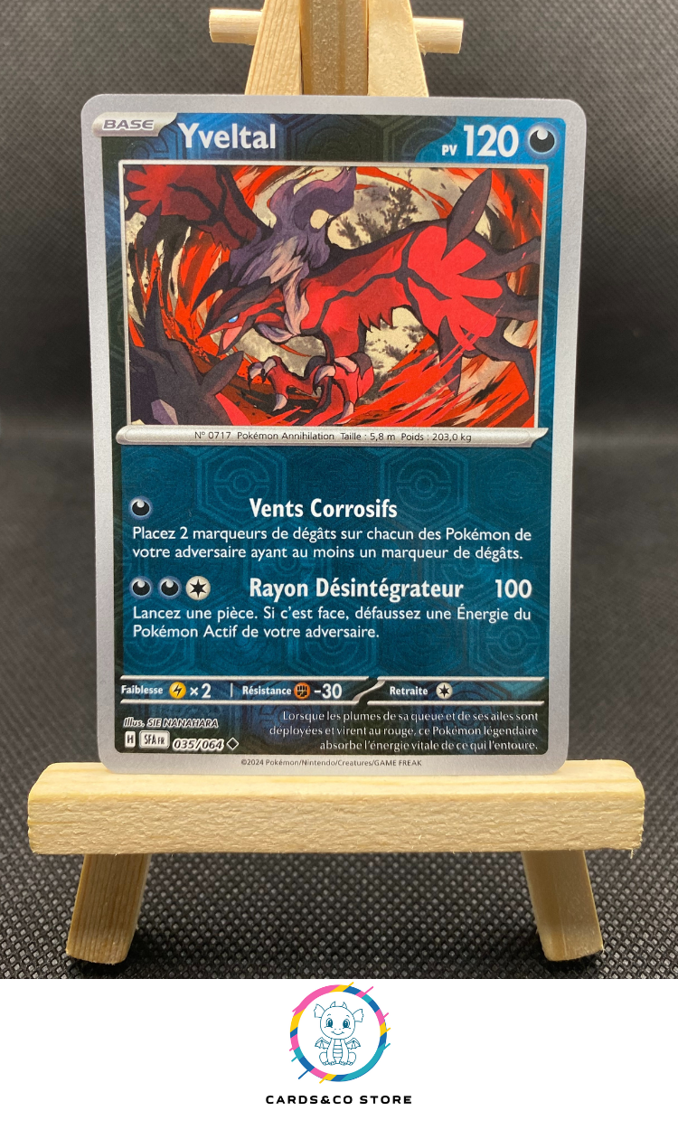 2024 - EV6.5 Fable Nébuleuse SFA FR - 035/064 - Yveltal Reverse - FR
