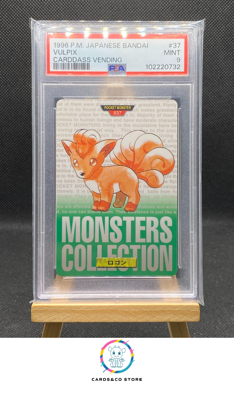 Vulpix - Green Carddass Monsters Collection - No.037