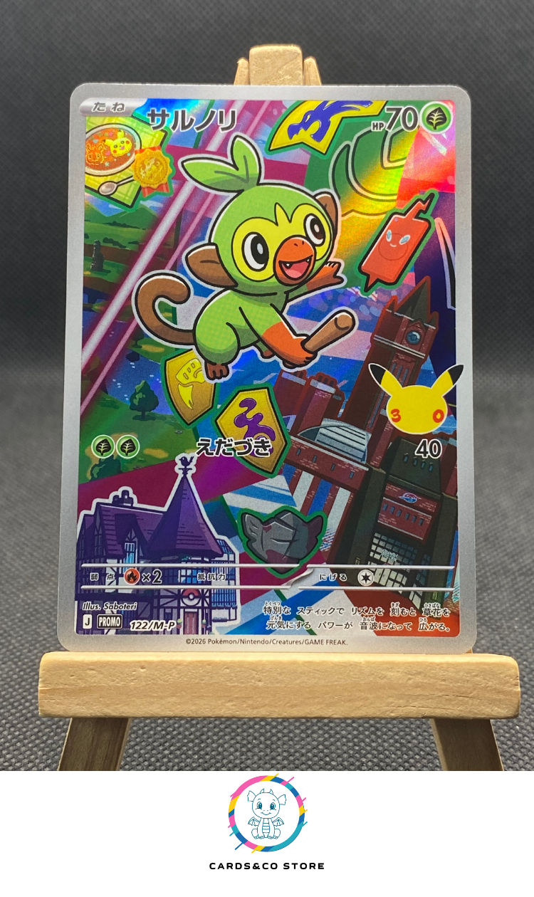 M-P Promo 30th Celebration - 122/M-P - Grookey - JPN