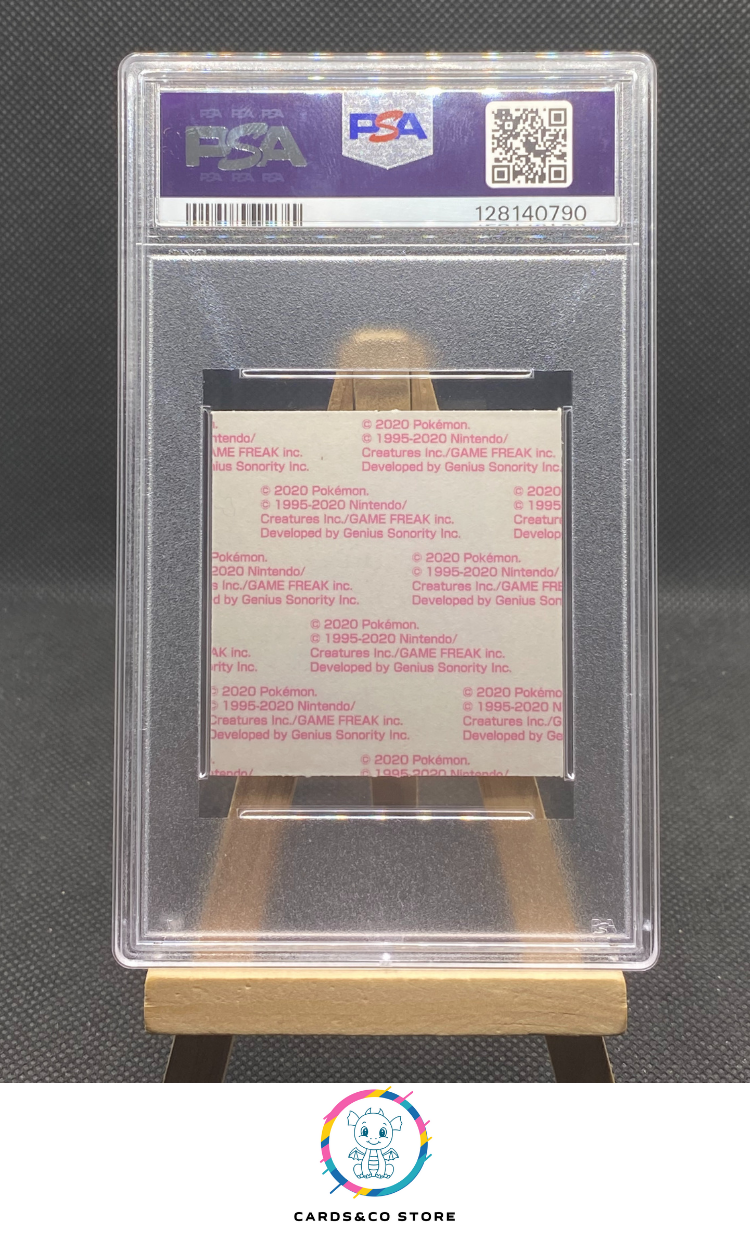 Daiichi Pan DC Stickers Pokemaze - Gengar - JPN - PSA 9 - dos