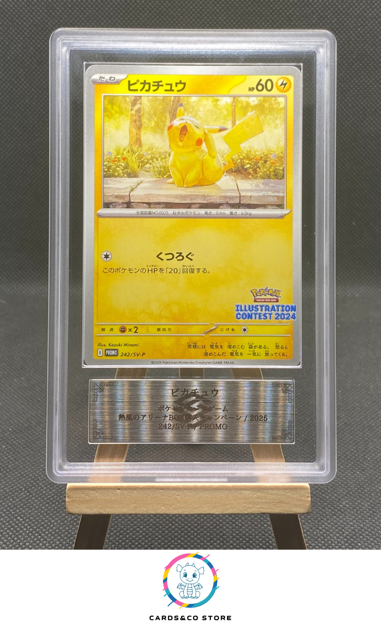 2025 - Promo Illustration Contest 2024 - Pikachu 242/SV-P - JPN