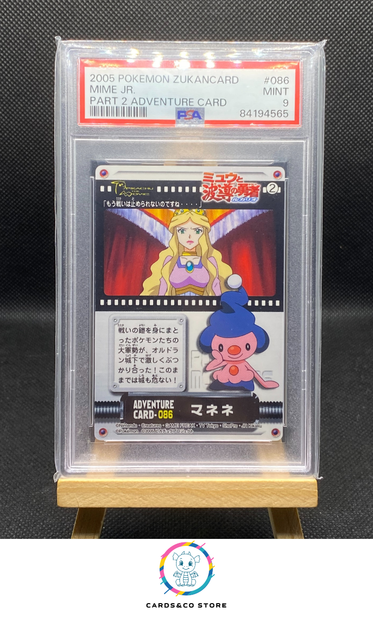pokemon mime jr card 2005 - Zukancard Adventure - Mime Jr. #086 - JPN