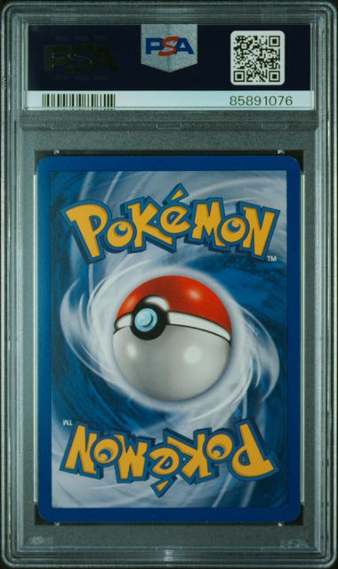 Shadowless Kadabra PSA 8 dos