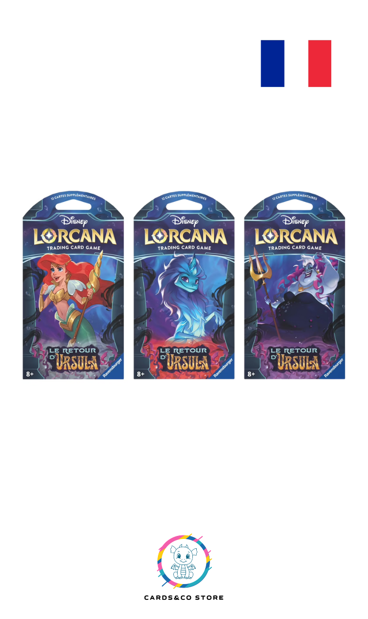 Artset 3 Boosters sous Blisters Le retour d'ursula - Chapitre 4