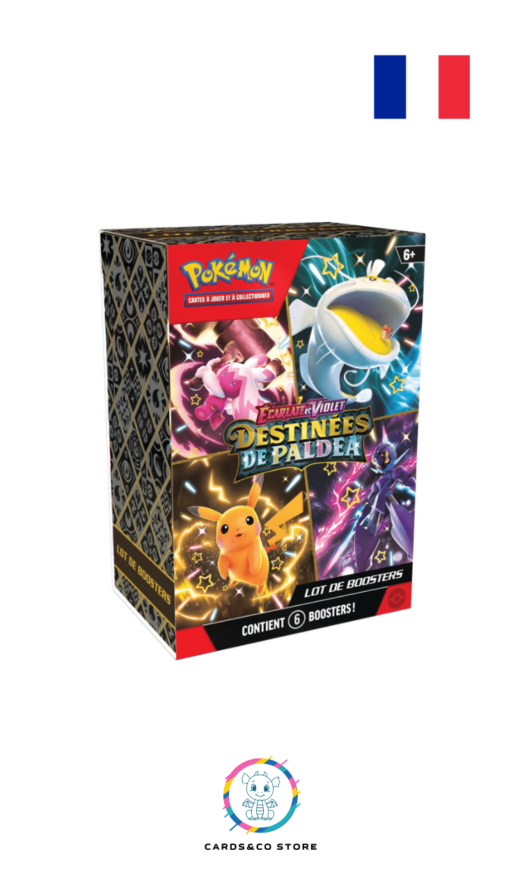 Bundle 6 Boosters - Destinées de Paldea EV4.5 - FR