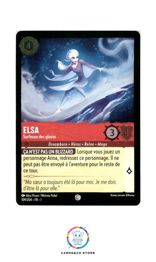 Elsa, Surfeuse des glaces - 109/204 - Commune - Brillante