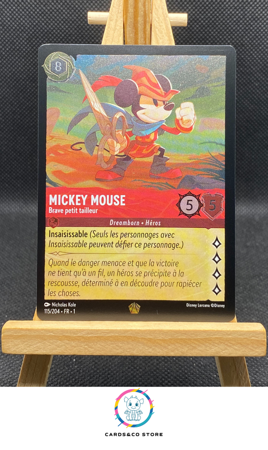 Mickey Mouse, Brave petit tailleur - 115/204 - Légendaire - Brillante