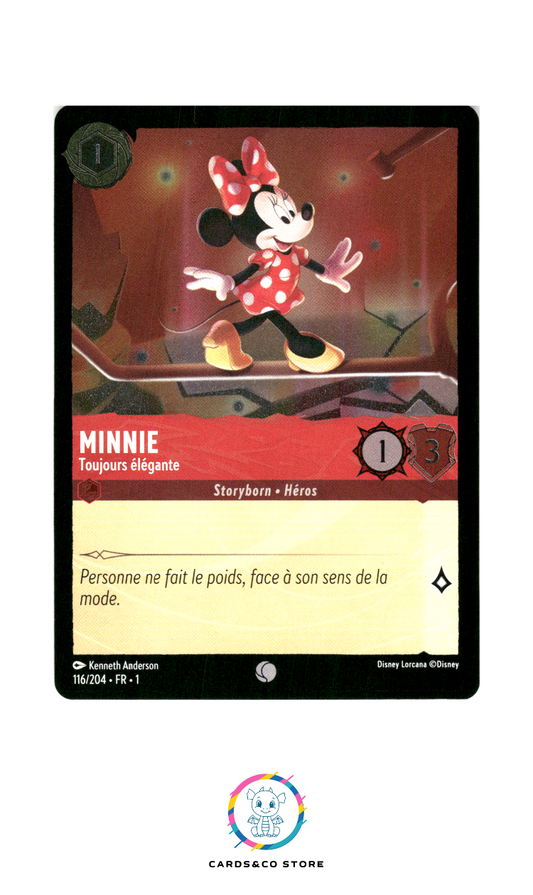 Minnie, Toujours élégante - 116/204 - Commune - Brillante