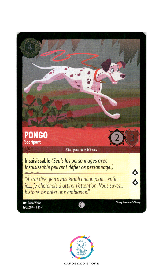 Pongo, Sacripant - 120/204 - Commune - Brillante