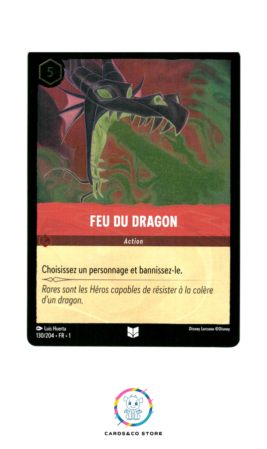 Feu du Dragon - 130/204 - Peu commune - Brillante