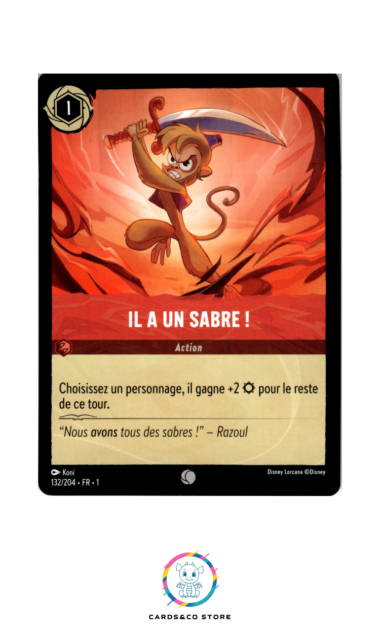 Il a un sabre ! - 132/204 - Commune