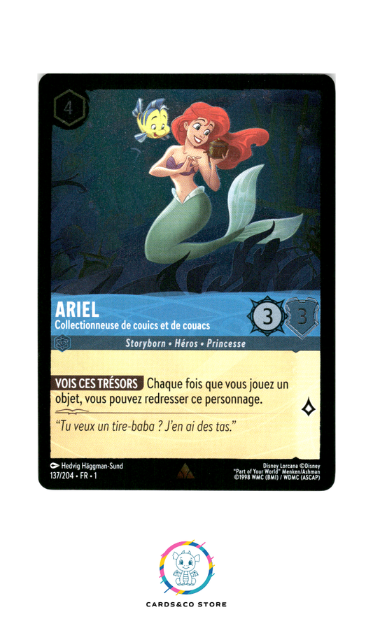 Ariel, Collectionneuse de couics et de couacs - 137/204 - Rare - Brillante