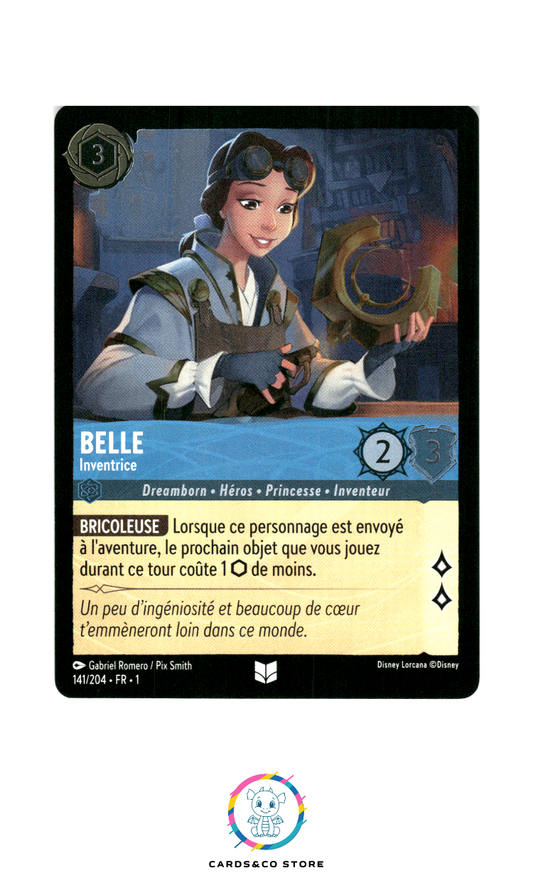 Belle, Inventrice - 141/204 - Peu commune - Brillante