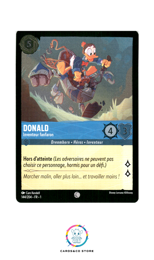 Donald, Inventeur Fanfaron - 144/204 - Commune - Brillante