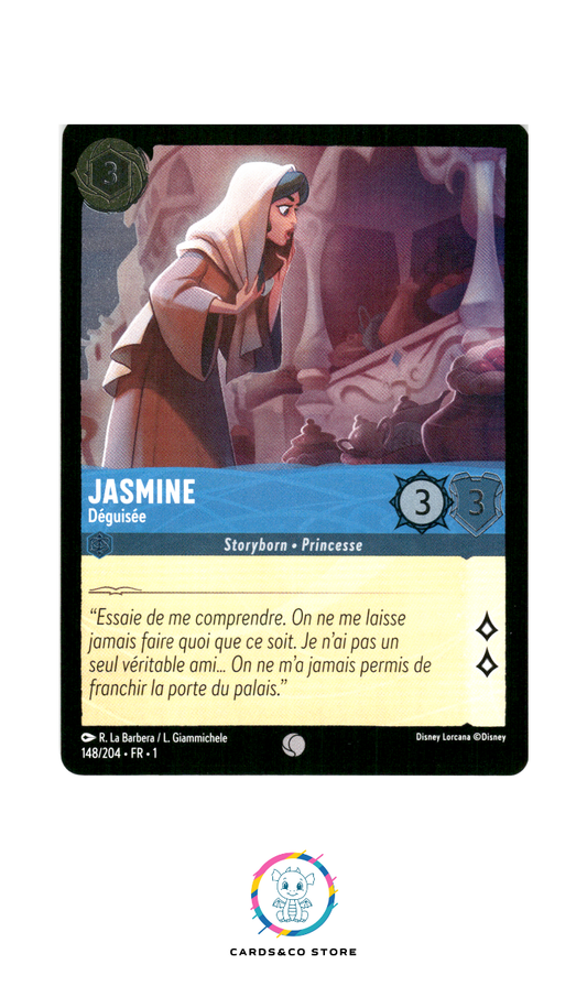 Jasmine, Déguisée - 148/204 - Commune - Brillante