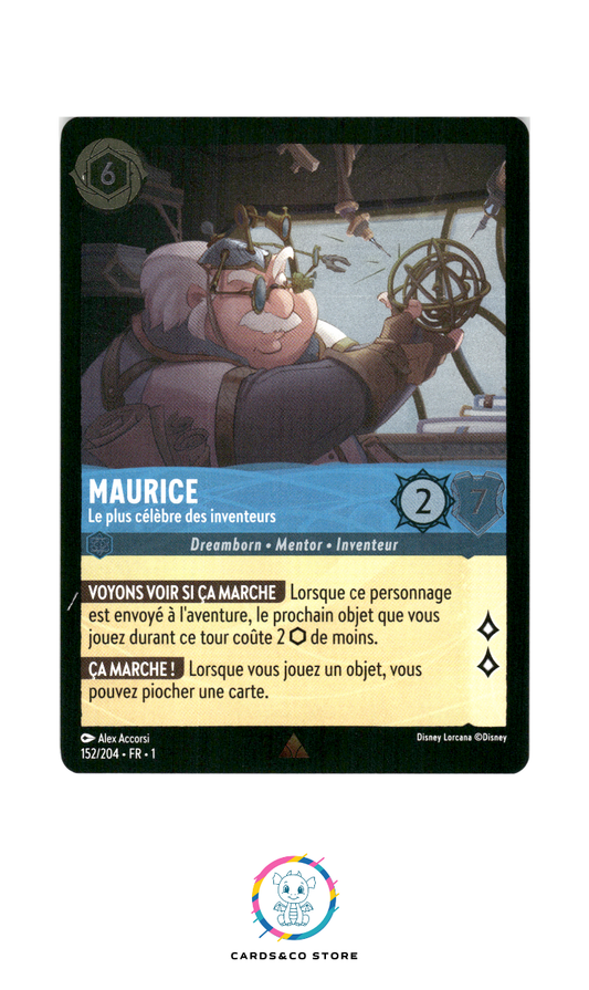 Maurice, Le plus célèbre des inventeurs - 152/204 - Rare - Brillante