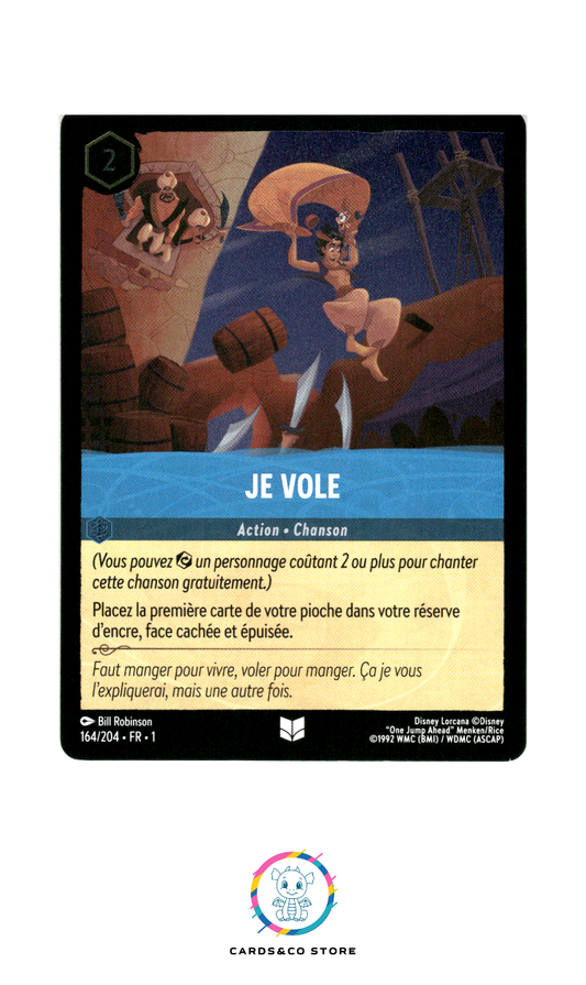 Je vole - 164/204 - Peu commune - Brillante