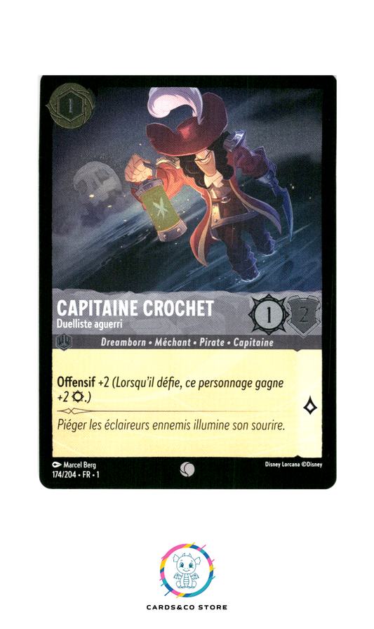 Capitaine Crochet, Duelliste aguerri - 174/204 - Commune - Brillante