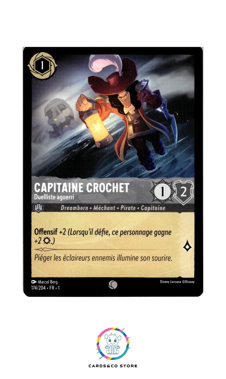 Capitaine Crochet, Duelliste aguerri - 174/204 - Commune