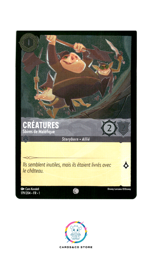 Créatures, Sbires de Maléfique - 179/204 - Commune - Brillante