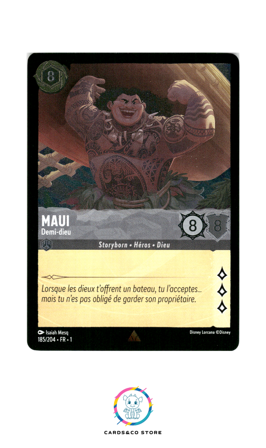 Maui, Demi-dieu - 185/204 - Rare - Brillante