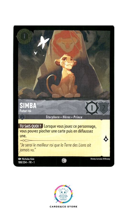 Simba, Futur roi - 188/204 - Commune - Brillante