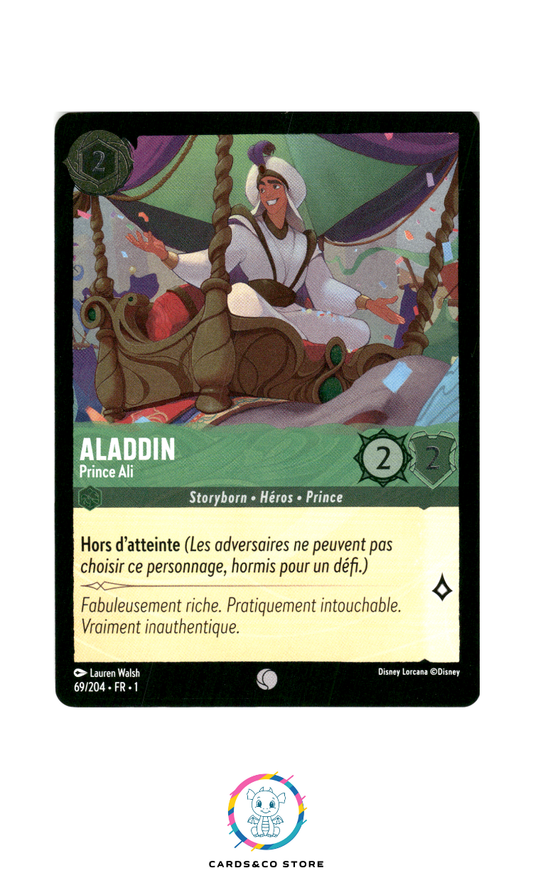 Aladdin, Prince Ali - 69/204 - Commune - Brillante
