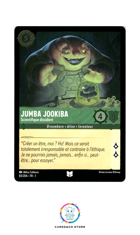 Jumba Jookiba, Scientifique dissident - 83/204 - Peu commune - Brillante