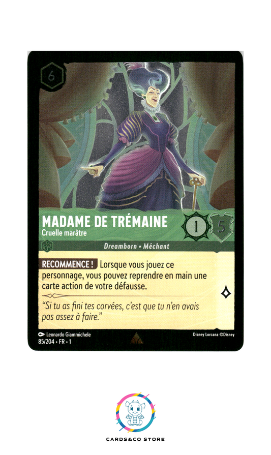 Madame de Trémaine, Cruelle marâtre - 85/204 - Rare - Brillante