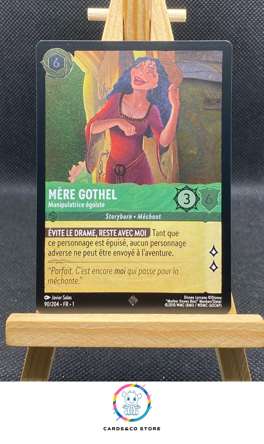Mère Gothel, Manipulatrice égoïste - 90/204 - Super Rare - Brillante