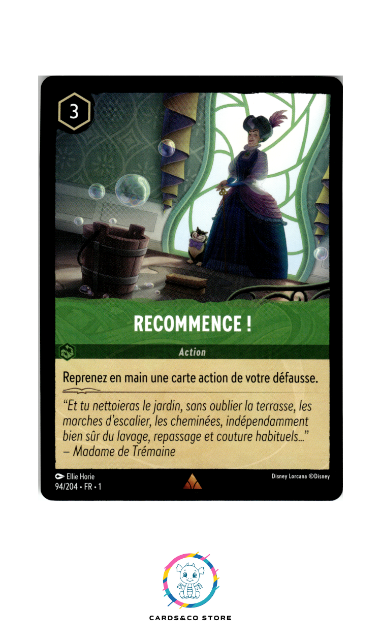 Recommence ! - 94/204 - Rare