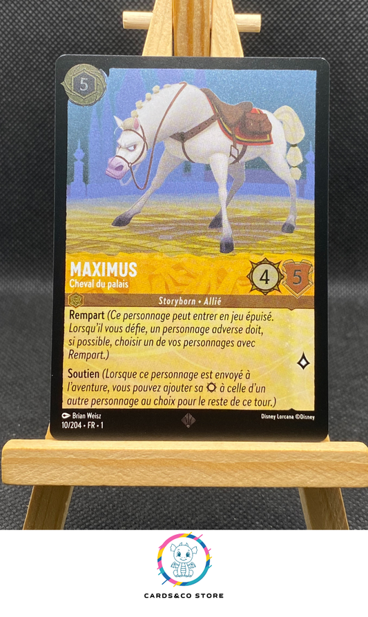 Maximus, Cheval du palais - 10/204 - Super Rare - Brillante