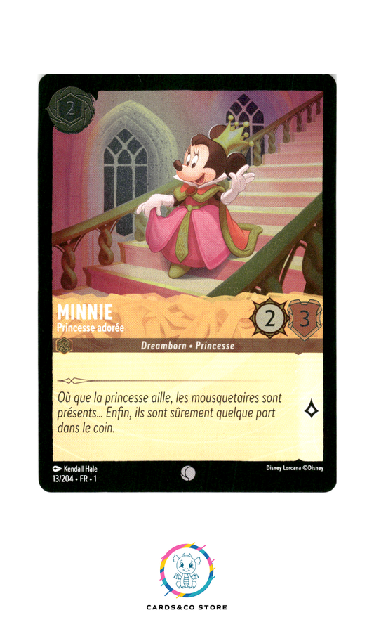 Minnie, Princesse adorée - 13/204 - Commune dos
