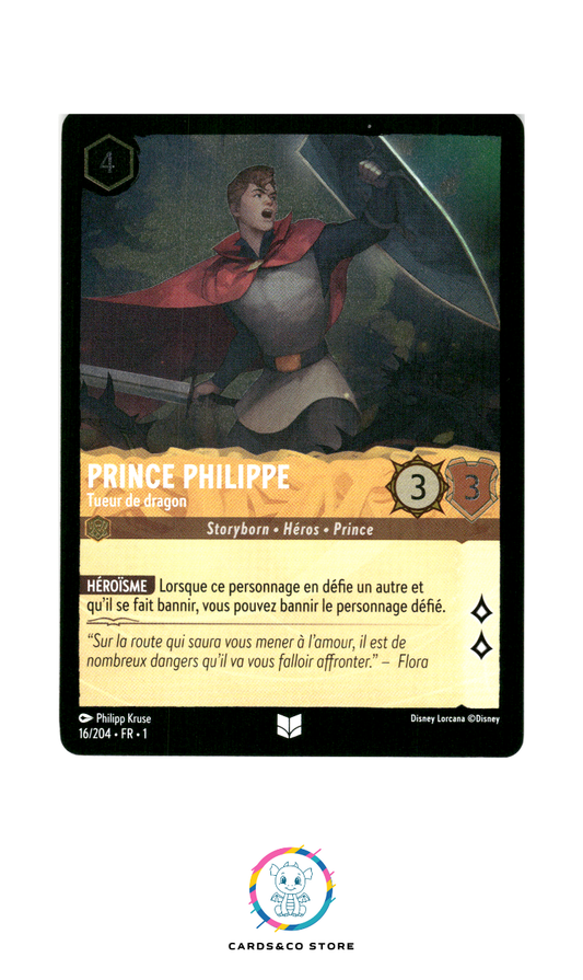 Prince Philippe, Tueur de dragon - 16/204 - Peu commune - Brillante