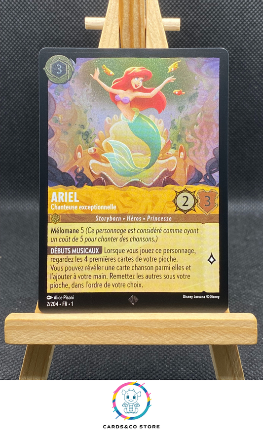 Ariel, Chanteuse exceptionnelle - 2/204 - Super Rare - Brillante