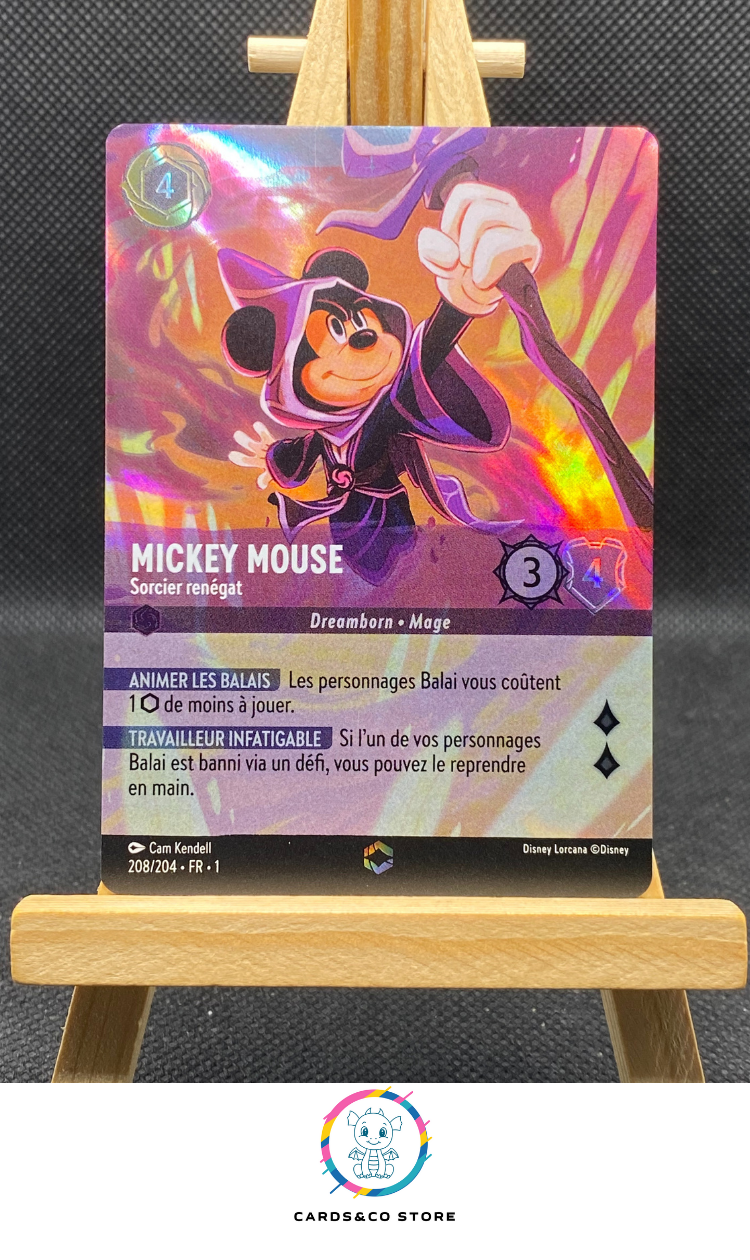 Mickey Mouse, Sorcier renégat - 208/204 - Enchantée