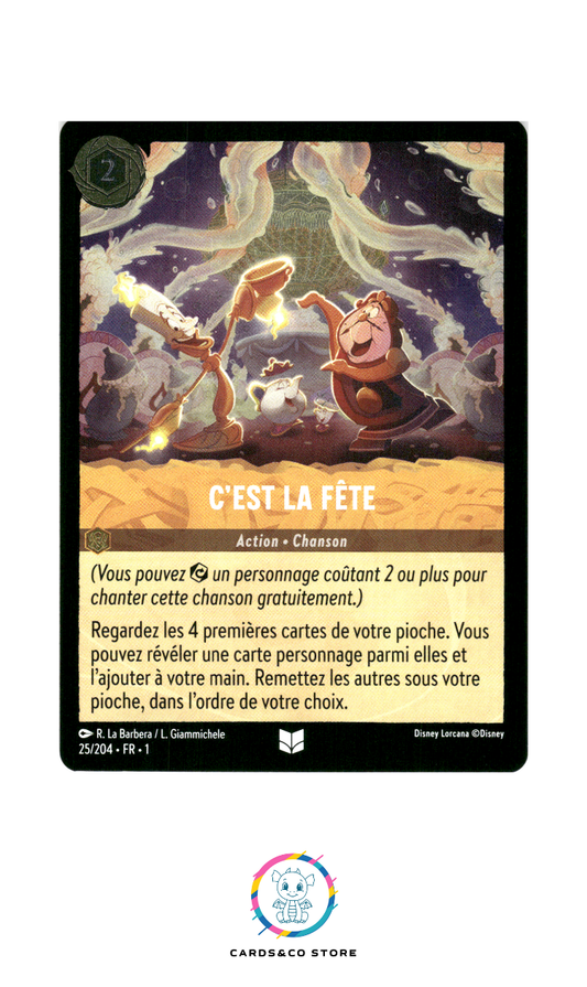 C'est la fête - 25/204 - Peu commune - Brillante