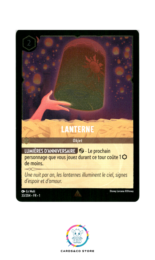 Lanterne - 33/204 - Rare - Brillante