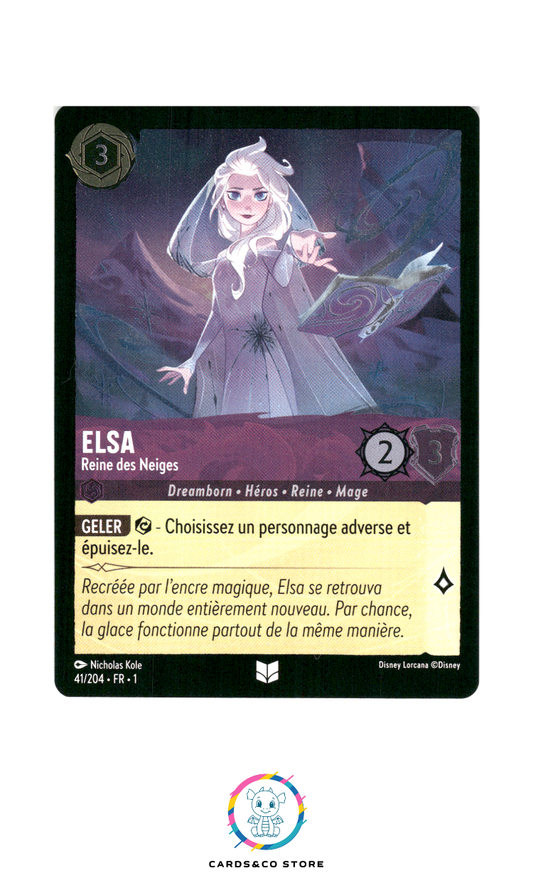 Elsa, Reine des Neiges - 41/204 - Peu commune - Brillante