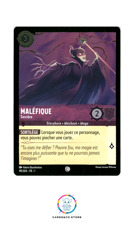Maléfique, Sorcière - 49/204 - Commune - Brillante