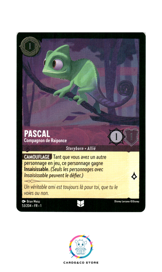Pascal, Compagnon de Raiponce - 53/204 - Peu commune - Brillante