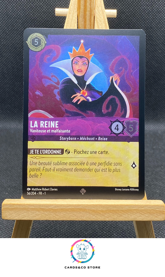 La Reine, Vaniteuse et malfaisante - 56/204 - Super Rare - Brillante