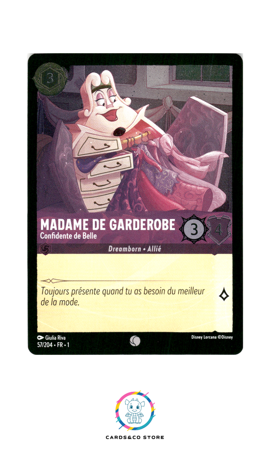 Madame de Garderobe, Confidente de Belle - 57/204 - Commune - Brillante