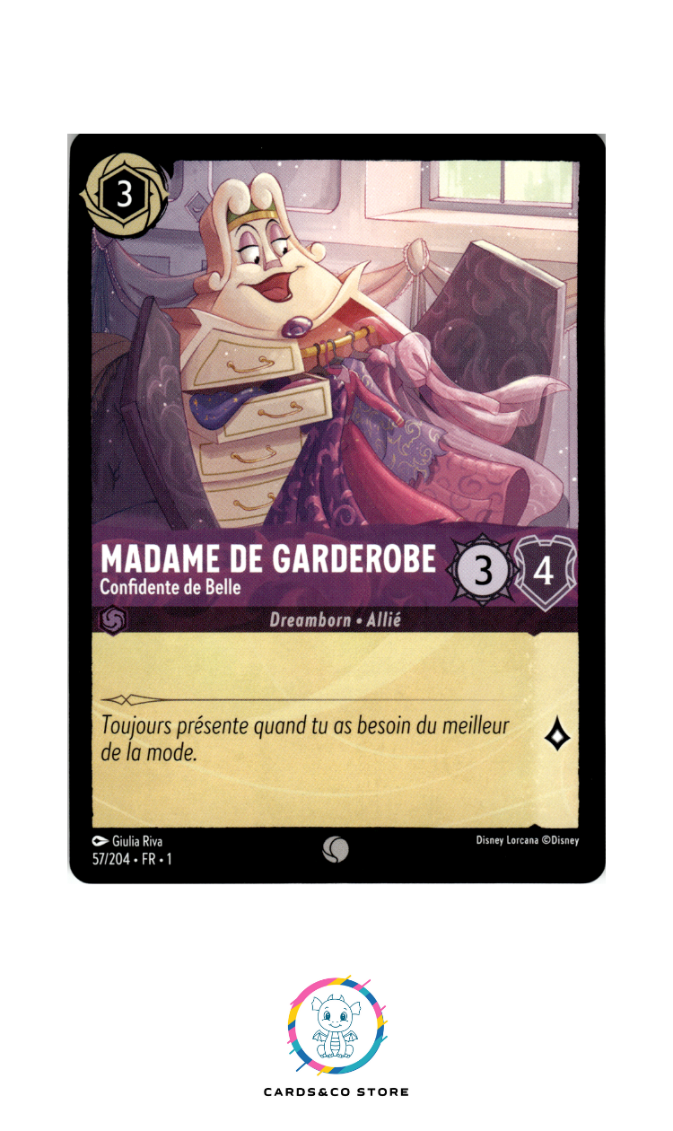 Madame de Garderobe, Confidente de Belle - 57/204 - Commune