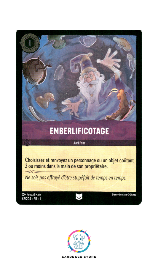 Emberlificotage - 62/204 - Peu commune - Brillante