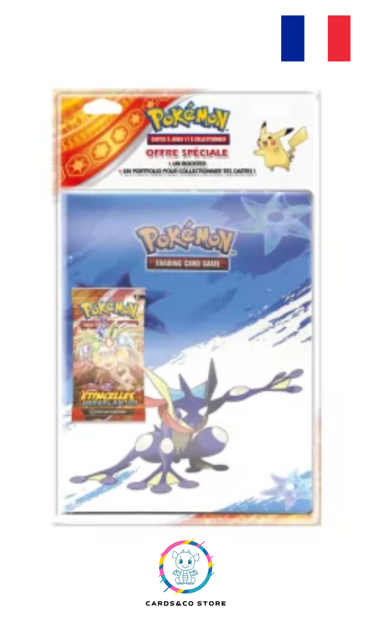 Pack Portfolio + Booster - Etincelles Déferlantes EV08