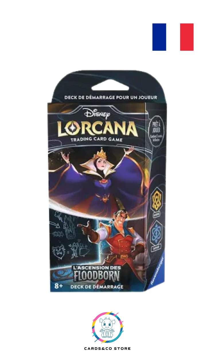 Deck de démarrage L'ascension des Floodborn - La Reine x Gaston - Chapitre 2
