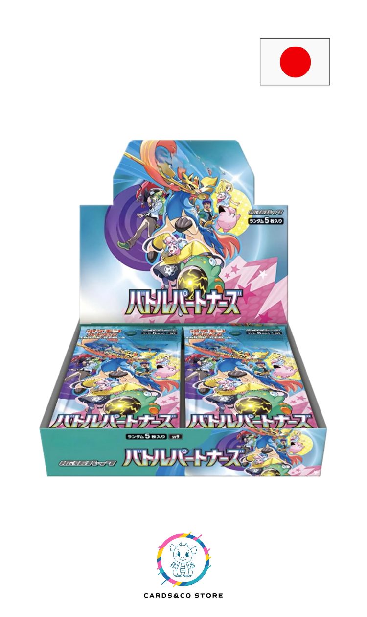 Pokemon - Display de 30 boosters - Battle Partners sv9 - JPN