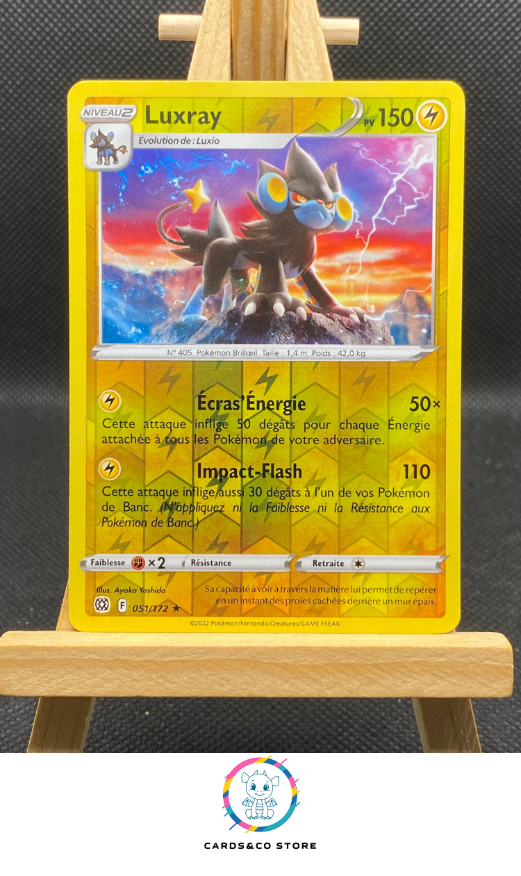 2022 - EB09 - Stars Étincelantes - 051/172 - Luxray Reverse - FR