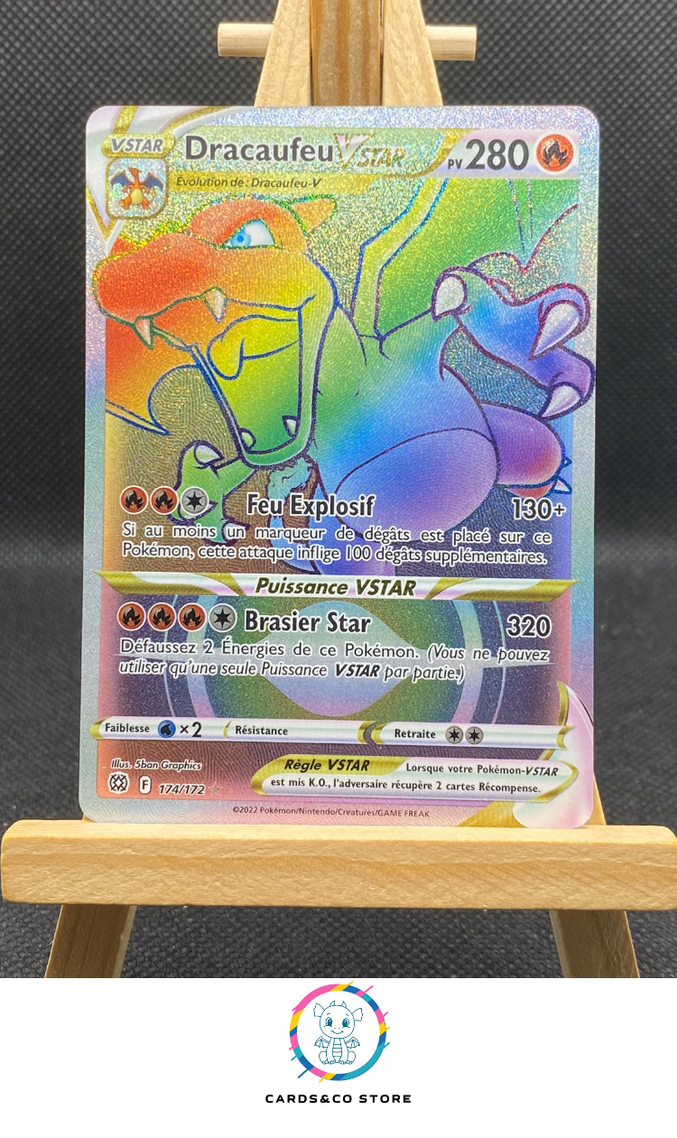 Dracaufeu Vstar Rainbow #174/172